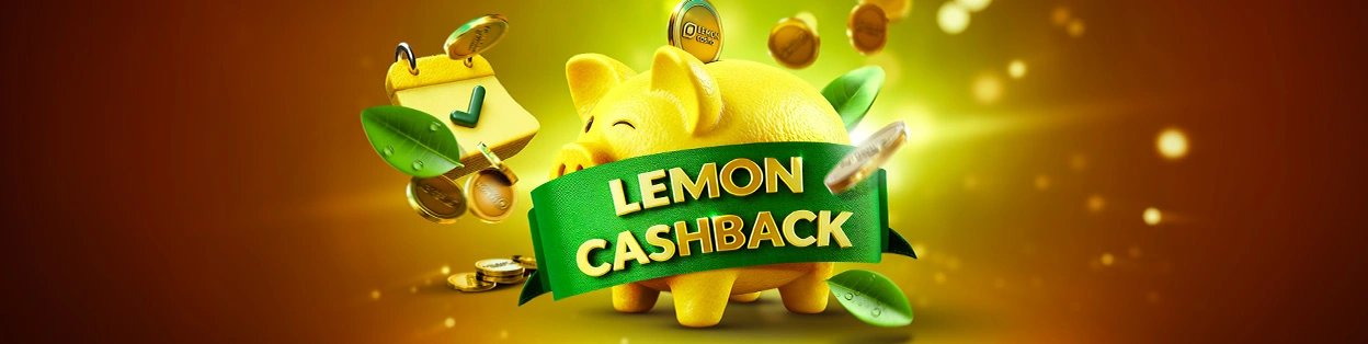 Cashback do 7% w Lemon Casino co niedzielę